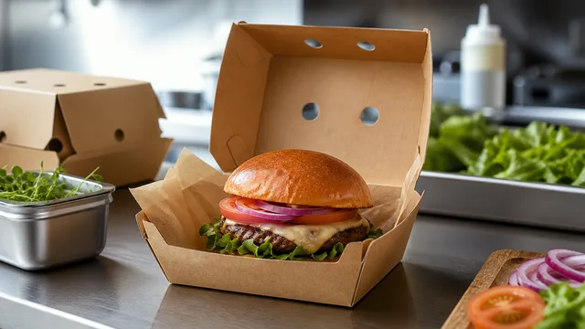 Pourquoi vos burgers artisanaux arrivent détrempés chez vos clients — et comment choisir une boîte qui tient la route