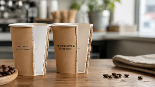 Double Wall Paper Cups: Plastic-Free vs PE Coating — What UK Cafes Need to Know