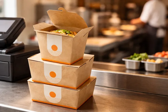 Low Minimum Takeaway Boxes for UK Cafes: What to Check Before Ordering