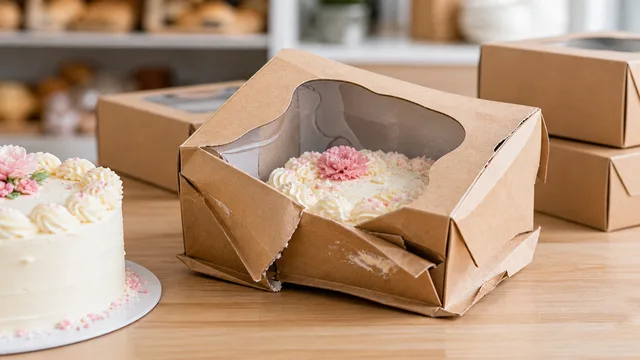 Why Your Cake Boxes Collapse During UK Delivery — and How to Fix It Before the Next Refund