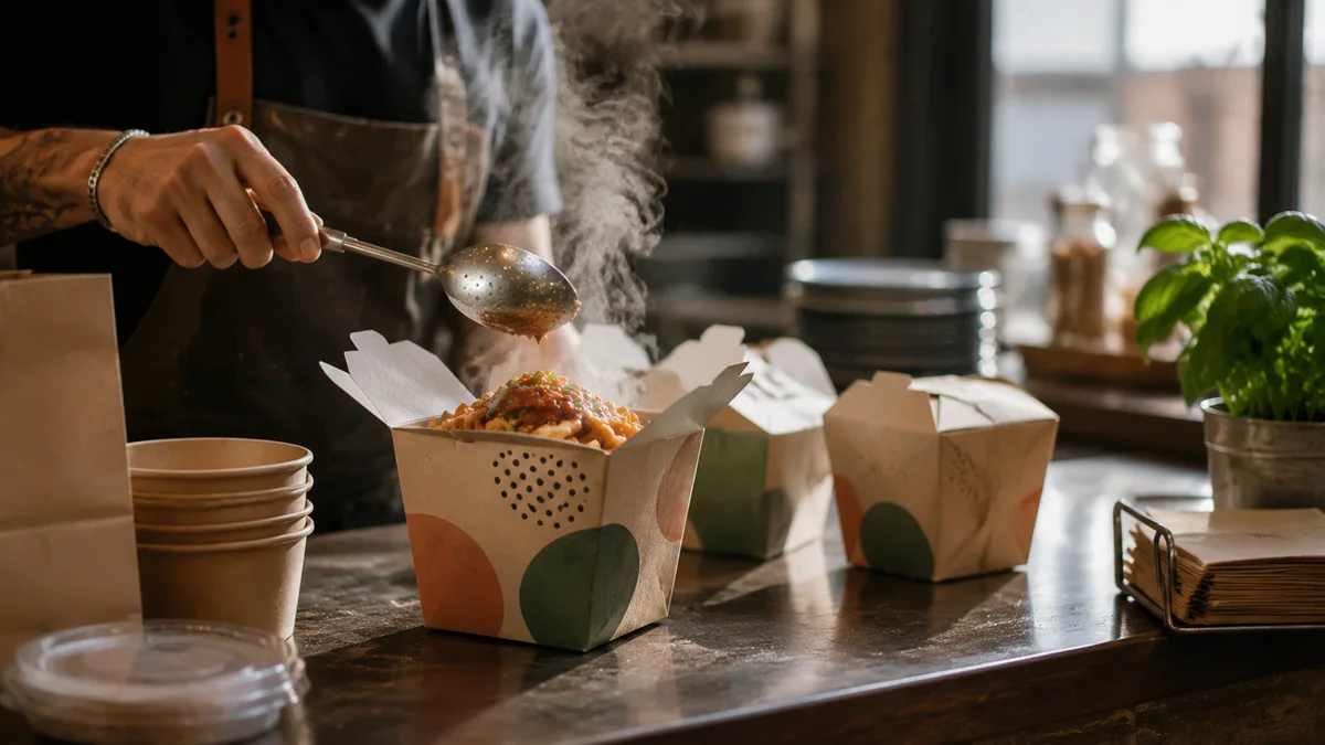 Perché il tuo cibo caldo da asporto arriva molle e fradicio dai tuoi clienti (e come risolverlo)