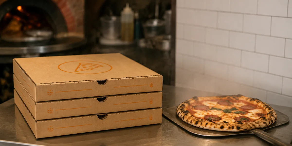 Specyfikacje pudełek do pizzy: co brytyjskie pizzerie muszą wiedzieć przed zamówieniem